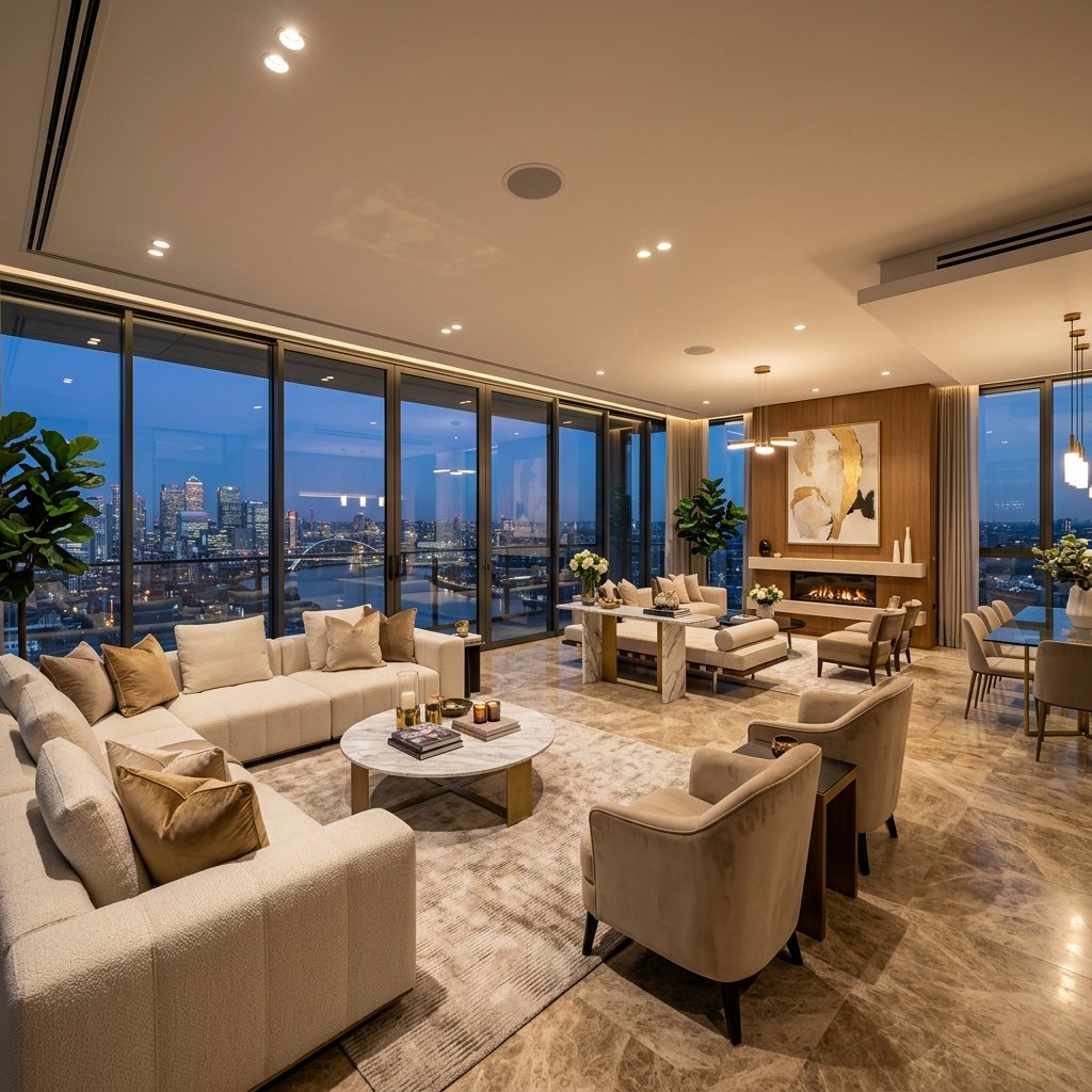 Luxury property interior
